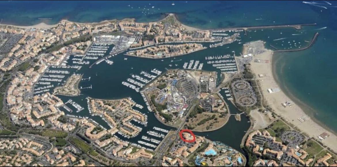 Superbe Appartement 6 Personnes Avec Piscine Secteur Richelieu, A 400M De La Plage Et A 650M Du Centre Port Agde Kültér fotó
